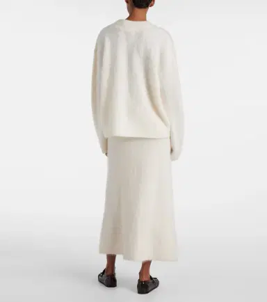 Lisa Yang Natalia brushed cashmere sweater | Thumbnail 4 Lisa Yang Natalia brushed cashmere sweater | Thumbnail 4