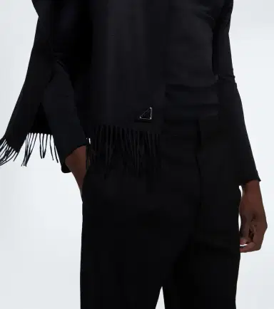 Prada Silk and cashmere scarf | Thumbnail 2