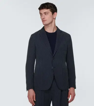 Giorgio Armani Pinstripe blazer | Thumbnail 4