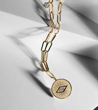 Sydney Evan Evil Eye Coin 14kt gold chain bracelet | Thumbnail 5 Sydney Evan Evil Eye Coin 14kt gold chain bracelet | Thumbnail 5