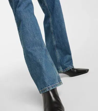 Wardrobe.NYC Wardrobe. NYC High-rise straight jeans | Thumbnail 6