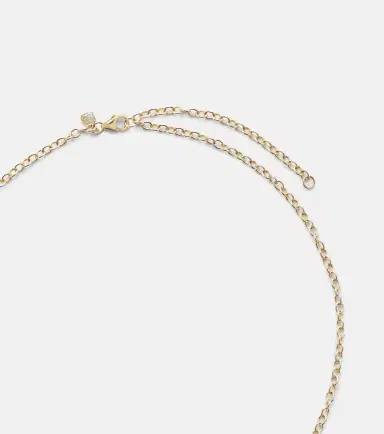 Sydney Evan Three Hearts 14kt gold necklace with diamonds | Thumbnail 2