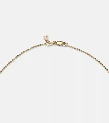 Sydney Evan Celestial Medallion 14kt gold chain necklace with diamonds | Thumbnail 3