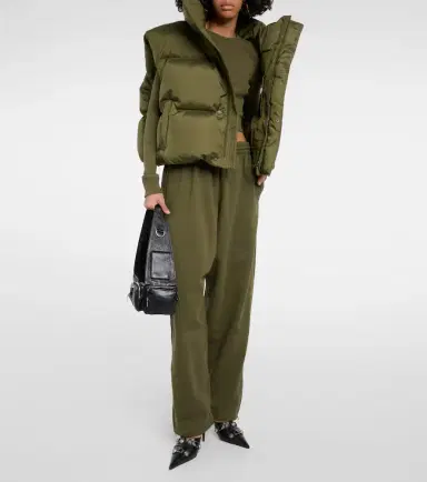 Wardrobe.NYC Wardrobe. NYC x Hailey Bieber cotton jersey track pants | Thumbnail 6 Wardrobe.NYC Wardrobe. NYC x Hailey Bieber cotton jersey track pants | Thumbnail 6