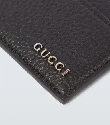 Gucci Logo leather card holder | Thumbnail 2