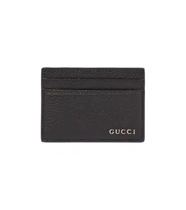 Gucci Logo leather card holder | Thumbnail 1