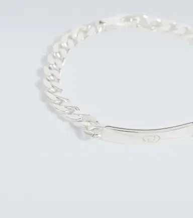 Gucci Interlocking G sterling silver bracelet | Thumbnail 2