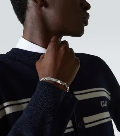 Gucci Interlocking G sterling silver bracelet | Thumbnail 5