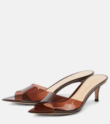 Gianvito Rossi Elle 55 TPU and patent leather mules | Thumbnail 5 Gianvito Rossi Elle 55 TPU and patent leather mules | Thumbnail 5
