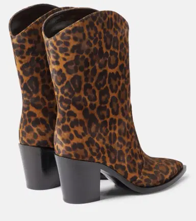 Gianvito Rossi Denver leopard-print leather boots | Thumbnail 2