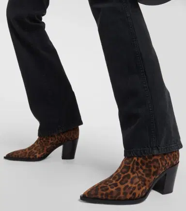 Gianvito Rossi Denver leopard-print leather boots | Thumbnail 6
