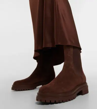 Gianvito Rossi Chester suede Chelsea boots | Thumbnail 5