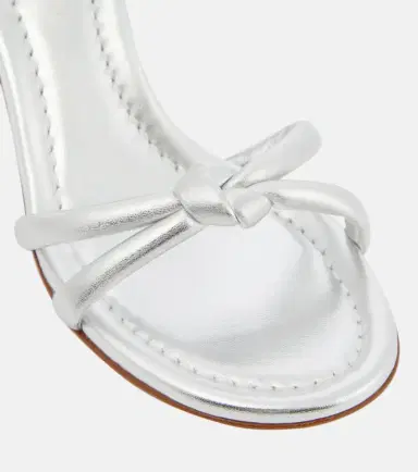 Gianvito Rossi Cassis metallic leather sandals | Thumbnail 5 Gianvito Rossi Cassis metallic leather sandals | Thumbnail 5