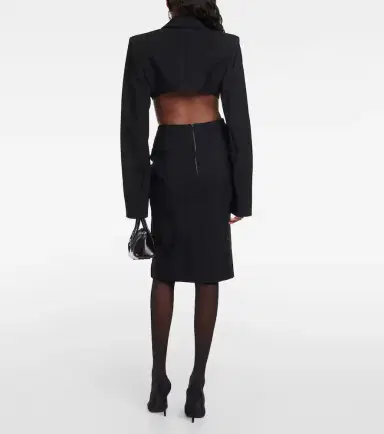 Mugler High-rise pencil skirt | Thumbnail 4