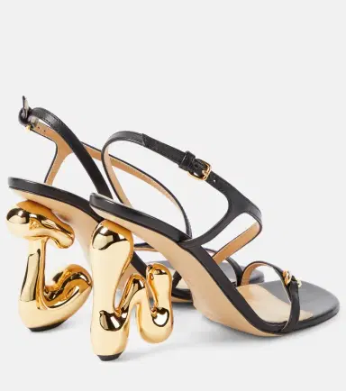JW Anderson JW Bubble Heel leather sandals | Thumbnail 5 JW Anderson JW Bubble Heel leather sandals | Thumbnail 5