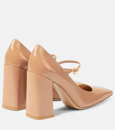 Gianvito Rossi Freeda leather pumps | Thumbnail 2