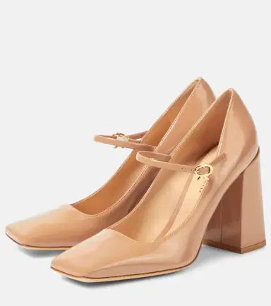 Gianvito Rossi Freeda leather pumps | Thumbnail 4