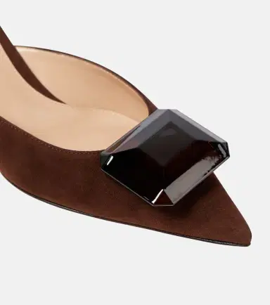 Gianvito Rossi Jaipur suede mules | Thumbnail 3
