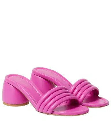 Gianvito Rossi Malou leather mules | Thumbnail 1