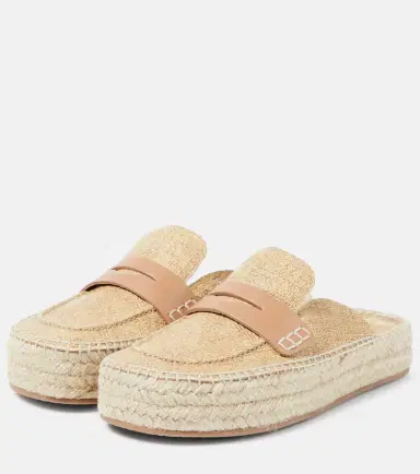 JW Anderson Leather-trimmed mules | Thumbnail 4