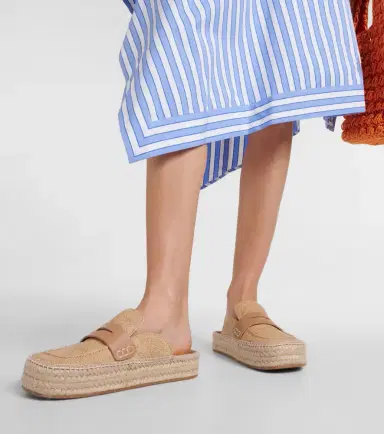 JW Anderson Leather-trimmed mules | Thumbnail 5