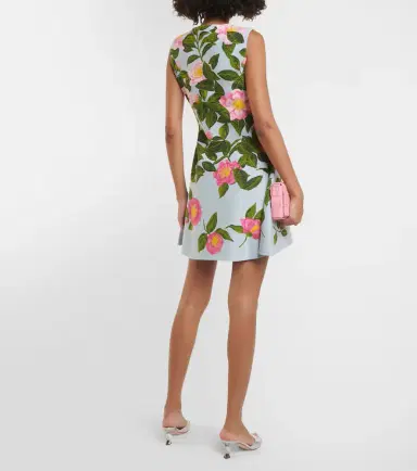 Oscar de la Renta Printed minidress | Thumbnail 5