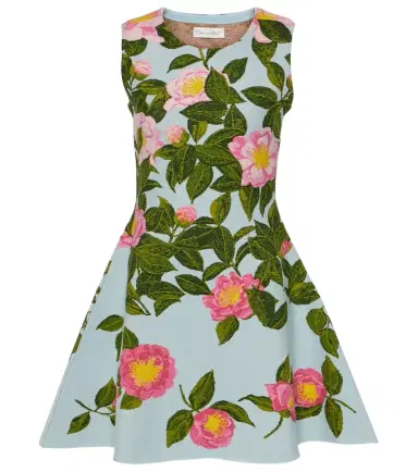 Oscar de la Renta Printed minidress | Thumbnail 1