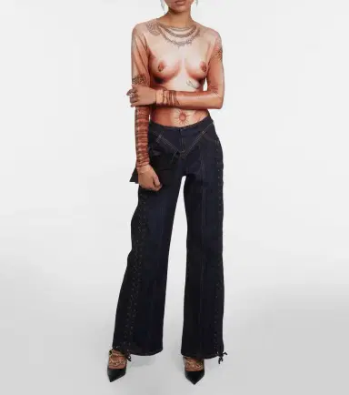 Jean Paul Gaultier Tattoo Collection bodysuit | Thumbnail 2