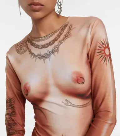 Jean Paul Gaultier Tattoo Collection bodysuit | Thumbnail 3