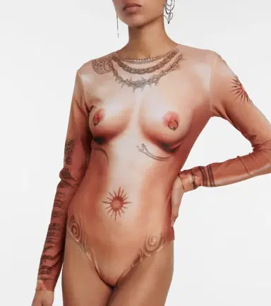 Jean Paul Gaultier Tattoo Collection bodysuit | Thumbnail 5