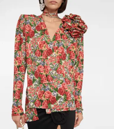 Magda Butrym Floral blouse | Thumbnail 4