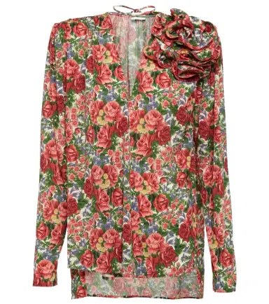 Magda Butrym Floral blouse | Thumbnail 1