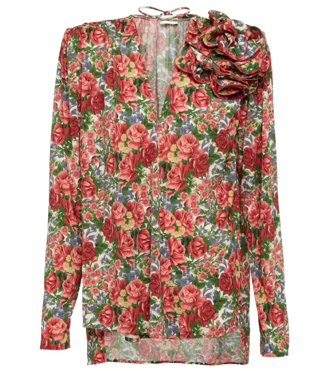 Magda Butrym Floral blouse