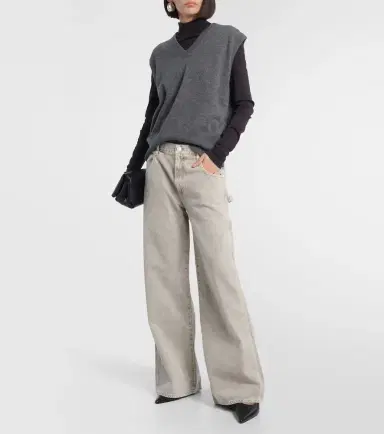 Agolde Magda Carpenter wide-leg jeans | Thumbnail 3