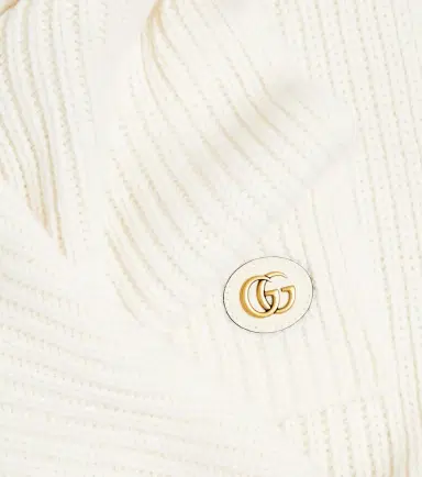 Gucci Wool and cashmere scarf | Thumbnail 2