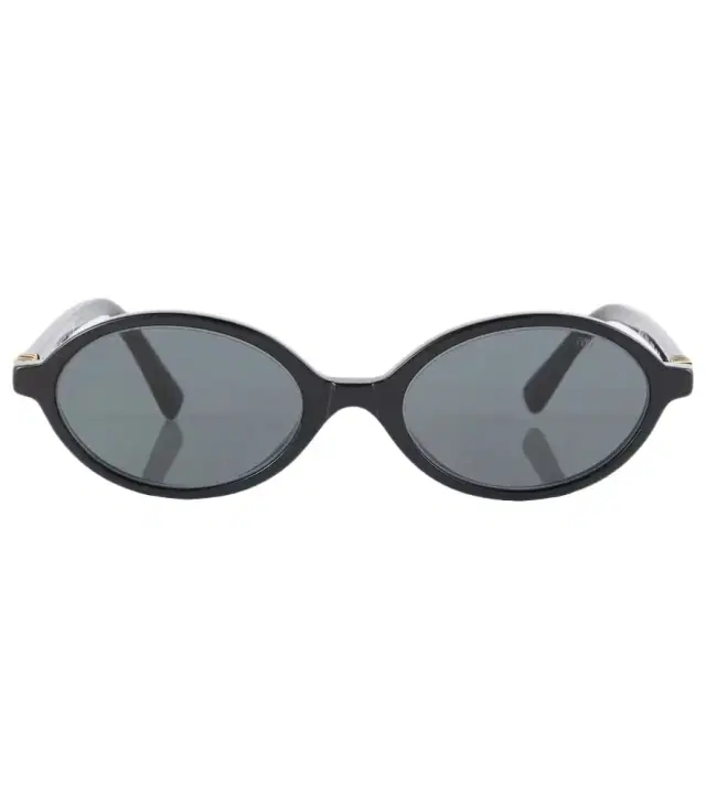 Miu Miu Logo round sunglasses