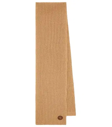 Gucci Ribbed-knit wool and cashmere scarf | Thumbnail 1