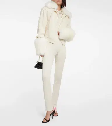 Magda Butrym Cable-knit silk jumpsuit | Thumbnail 3