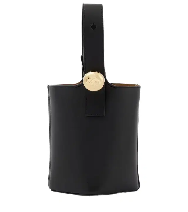 Loewe Pebble Mini leather bucket bag