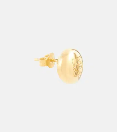 Loewe Anagram Pebble sterling silver earrings | Thumbnail 2 Loewe Anagram Pebble sterling silver earrings | Thumbnail 2
