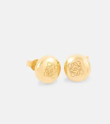 Loewe Anagram Pebble sterling silver earrings | Thumbnail 3 Loewe Anagram Pebble sterling silver earrings | Thumbnail 3