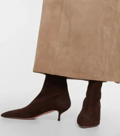 Aquazzura Montmartre 50 suede ankle boots | Thumbnail 3 Aquazzura Montmartre 50 suede ankle boots | Thumbnail 3