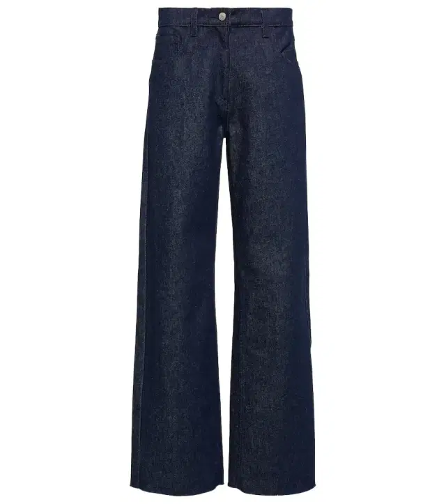 High-rise straight jeans