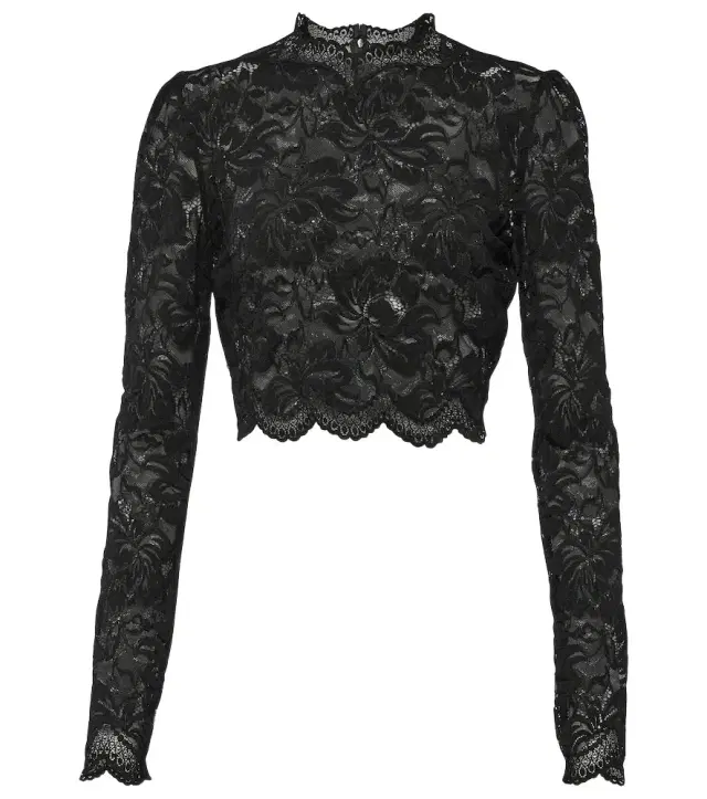 Rabanne Floral lace top