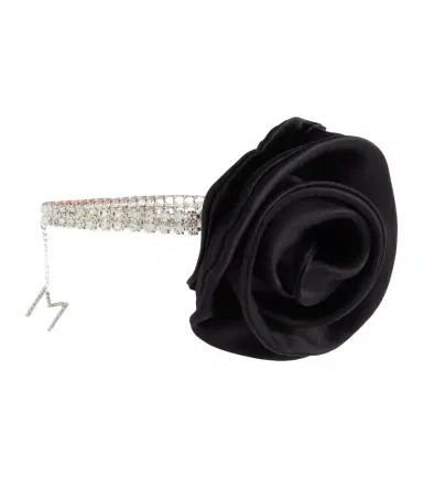 Magda Butrym Floral-appliqué crystal-embellished choker | Thumbnail 1