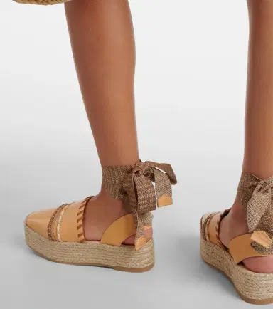 Ulla Johnson Leather platform espadrilles | Thumbnail 3