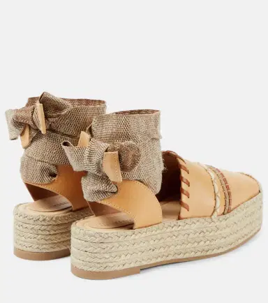 Ulla Johnson Leather platform espadrilles | Thumbnail 5