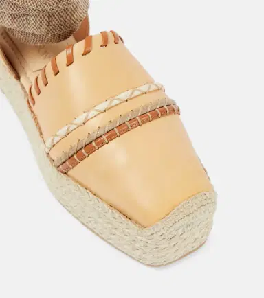 Ulla Johnson Leather platform espadrilles | Thumbnail 6