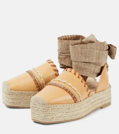 Ulla Johnson Leather platform espadrilles | Thumbnail 7