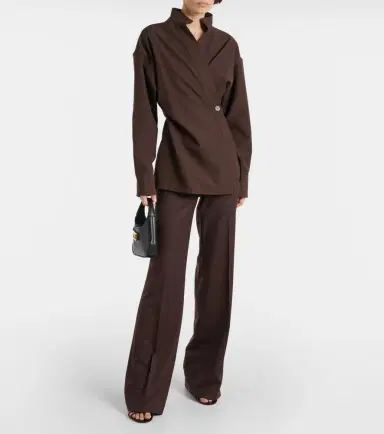 Ferragamo Wrap wool shirt | Thumbnail 2 Ferragamo Wrap wool shirt | Thumbnail 2